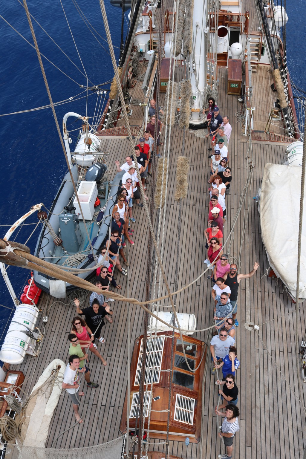 Le groupe de navigants